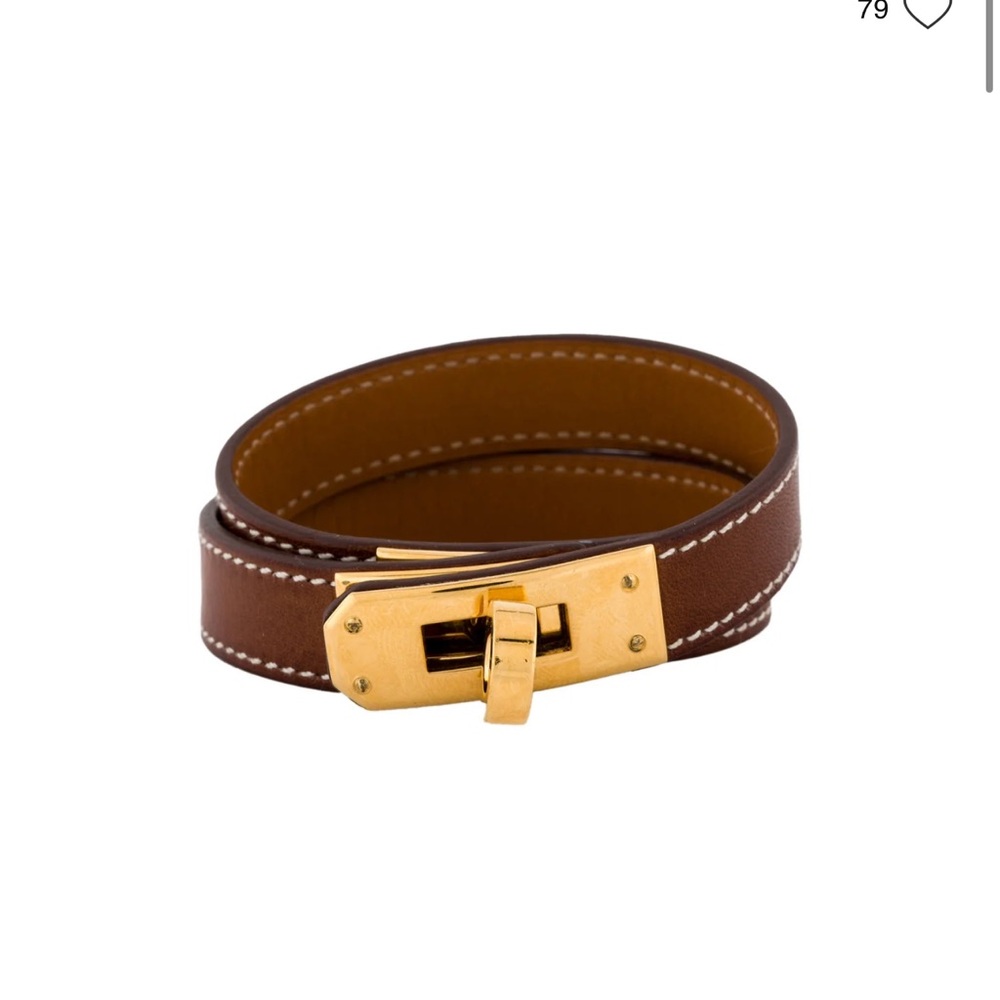 Hermes Mini Kelly Double Tour bracelet - Étoupe T1 xs